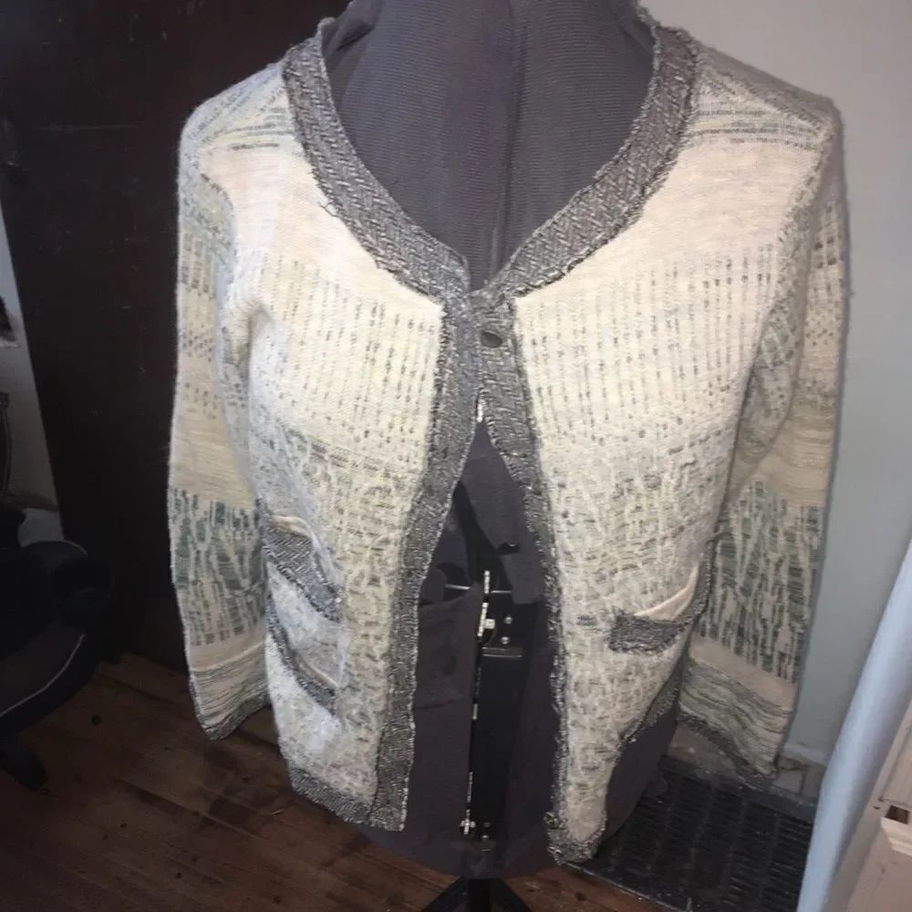 Free People four pocket variegated sweater